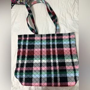 Vera Bradley Tote Bag in Ribbons Plaid fall 2021